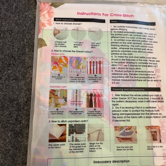 Cross Stitch Kit - Bilrost #RA095 Tango New - Picture 4 of 6